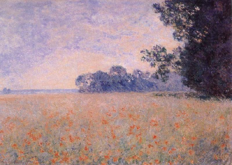 Claude Monet Oat and Poppy Field Germany oil painting art